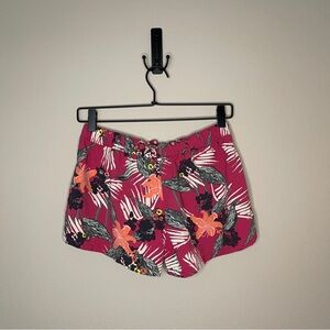 Patagonia Women’s Barely Baggies Shorts Pink Floral Size Small